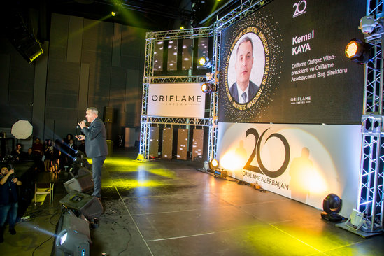 Oriflame şirkəti Azərbaycandakı fəaliyyətinin 20 illik yubileyini qeyd edib - FOTOLAR