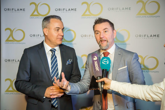 Oriflame şirkəti Azərbaycandakı fəaliyyətinin 20 illik yubileyini qeyd edib - FOTOLAR