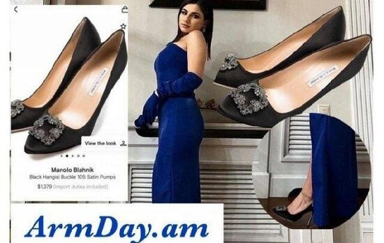 Paşinyanın qızının 1 379 dollarlıq ayaqqabısı ermənilər arasında hiddət yaradıb - FOTO
