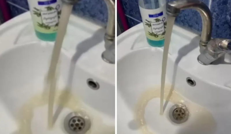 Vətəndaşlar üsyan etdi! Kranlardan niyə palçıqlı su axır?