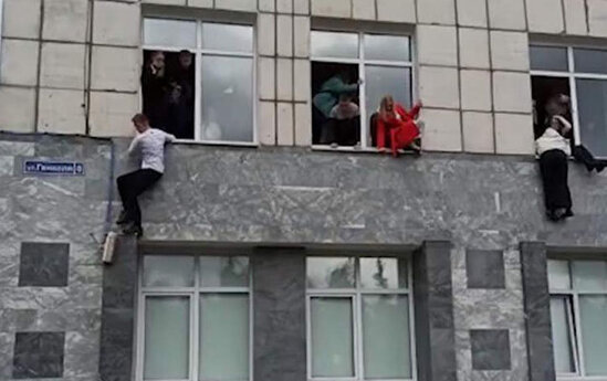 Permdə atışma törədən şəxsin reanimasiyadan FOTOSU