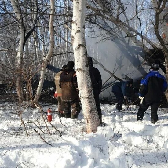 Təyyarə qəzaya uğrayıb: Ölənlər var - FOTO/VİDEO