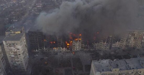 Yaralı və gücdən düşmüş şəhər – FOTO