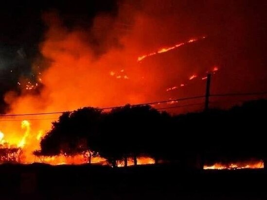 Silah-sursat anbarı raketlə vurulub? - FOTO