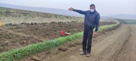 İran vətəndaşı yolu azaraq Azərbaycana keçib - FOTO