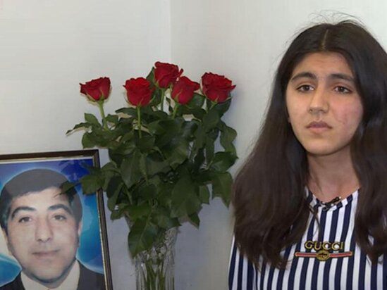 "Onu vaxtsız itirdik" - Ukraynada həlak olan Elnur Əmrahovun qızı - VİDEO