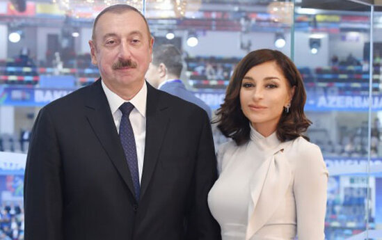 İlham Əliyev və Mehriban xanım 
