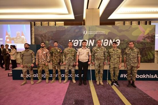 Gənclərin iştirakı ilə "Vətən mənə oğul desə" anım tədbiri keçirilib – FOTO