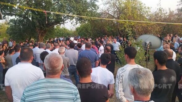 Sərhəd Qoşunlarının şəhid hərbi qulluqçusu Qəbələdə dəfn edildi - FOTO