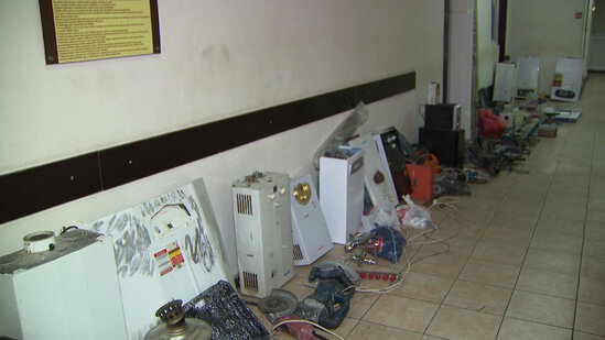 Bakıda təmir işləri gedən 22 evdən oğurluq edən şəxs saxlanılıb - VİDEO