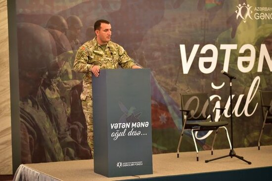 Gənclərin iştirakı ilə "Vətən mənə oğul desə" anım tədbiri keçirilib – FOTO