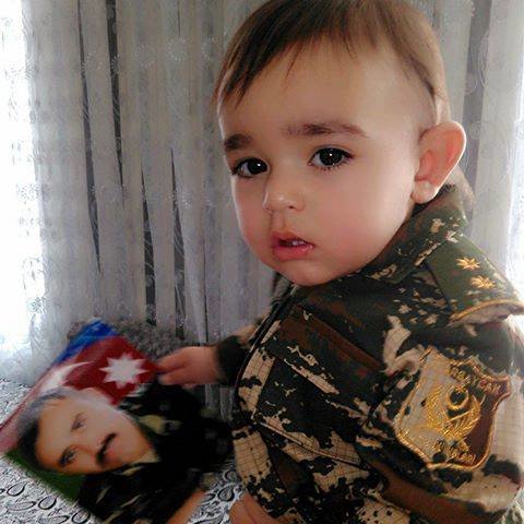 Atalarının adlarını daşıyan şəhid övladları - FOTOLAR