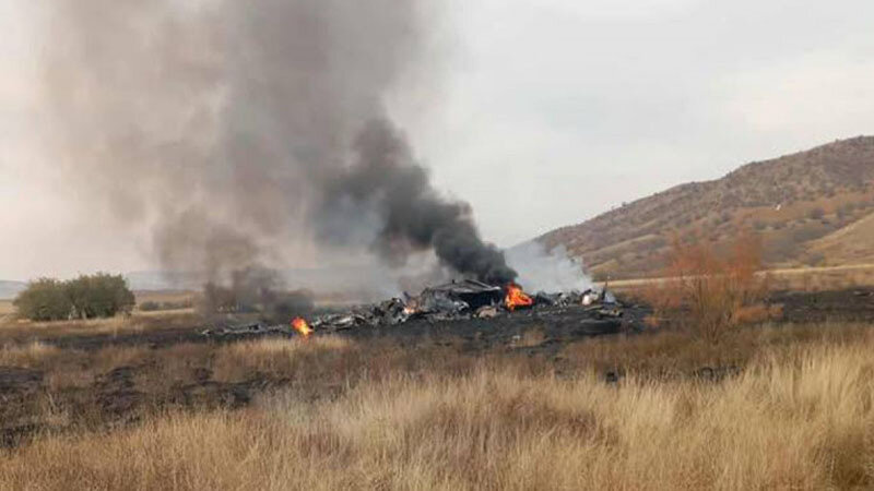 Türkiyəyə məxsus təyyarənin daha iki qalığı tapıldı (FOTO/VİDEO)