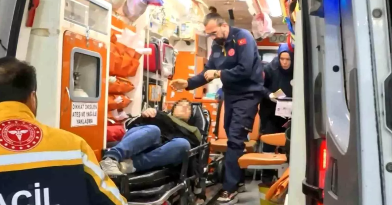 Hamilə qadını döyüb küçəyə atdılar