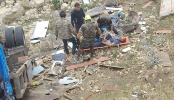 Azərbaycanda kino çəkilişi faciə ilə bitdi: Ölən və yaralı var (FOTO)