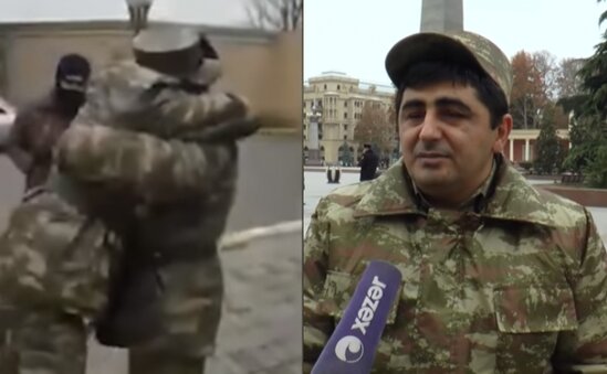 Bir ayağı olmayan qazi bu görüntülərindən danışdı - Video