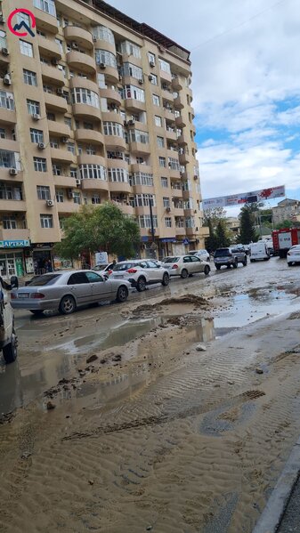 Qəza baş verən ərazidə vəziyyət necədir? - Fotolar