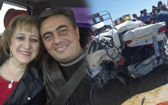 Dəhşətli qəzada xanımı ilə birgə ölən şəxs Metropoliten əməkdaşı imiş - Fotolar