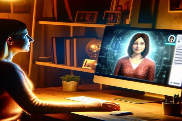 Süni intellekt vasitəsilə ölən anası ilə söhbət etdi