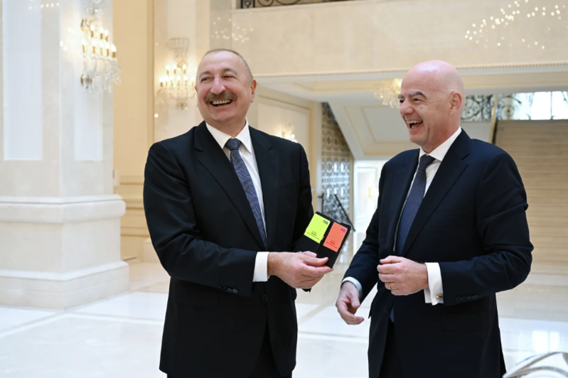 İlham Əliyev Canni İnfantinonu qəbul etdi - FOTO
