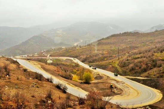 Açılışı olan Zəfər yolunun yeni görüntüləri - FOTO