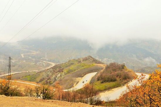 Açılışı olan Zəfər yolunun yeni görüntüləri - FOTO