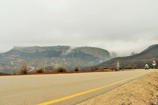 Açılışı olan Zəfər yolunun yeni görüntüləri - FOTO