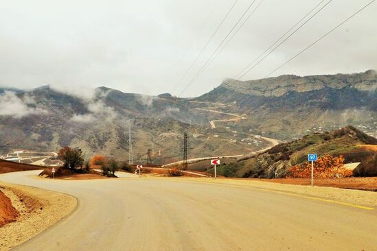 Açılışı olan Zəfər yolunun yeni görüntüləri - FOTO