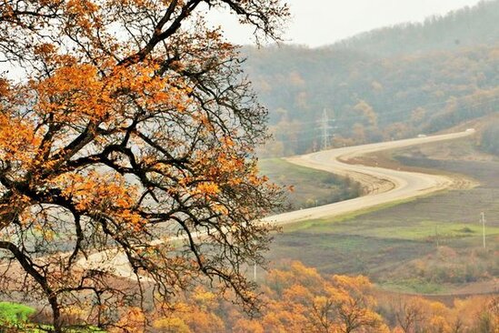 Açılışı olan Zəfər yolunun yeni görüntüləri - FOTO