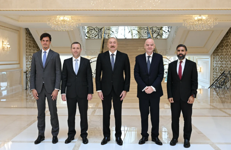 İlham Əliyev Canni İnfantinonu qəbul etdi - FOTO
