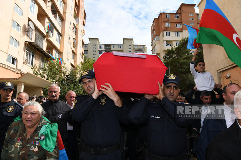 Daşaltıda 31 il sonra meyitinin qalıqları tapılan şəhidlə vida mərasimi başa çatıb - YENİLƏNİB - FOTO