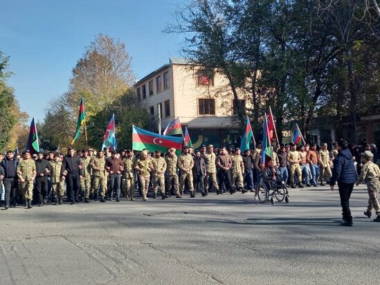 Şəhid Elmin Əlizadə dəfn olundu - FOTO/VİDEO