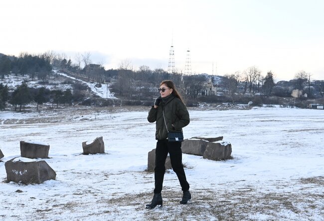 İlham Əliyev ailəsi ilə Şuşada - FOTOLAR