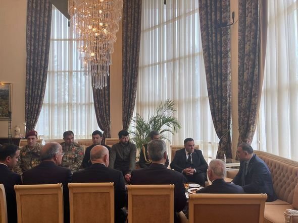 Türkiyəyə səfər edən qazilərimiz Azərbaycan səfirliyində - FOTO