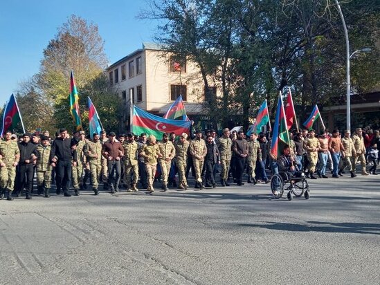 Şəhid Elmin Əlizadə dəfn olundu - FOTO/VİDEO