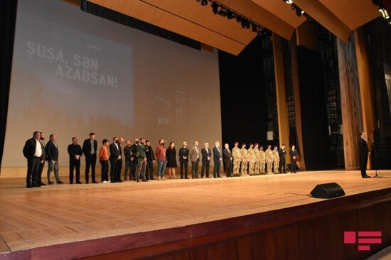 "Şuşa, sən azadsan!" filmi təqdim olundu - Fotolar