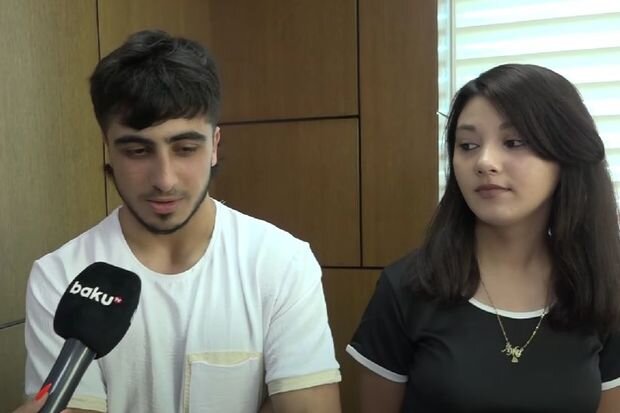İsmayıllıdan Bakıya qaçan gənclər: "Polis axtarışında olduğumuz üçün nikaha girməmişik" - VİDEO