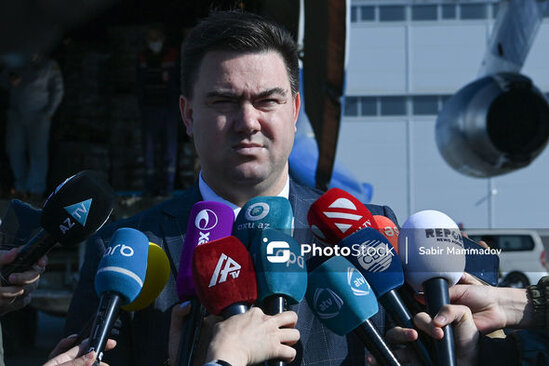 Azərbaycan ukraynalı qaçqınlar üçün növbəti dəfə humanitar yardım göndərdi - FOTO