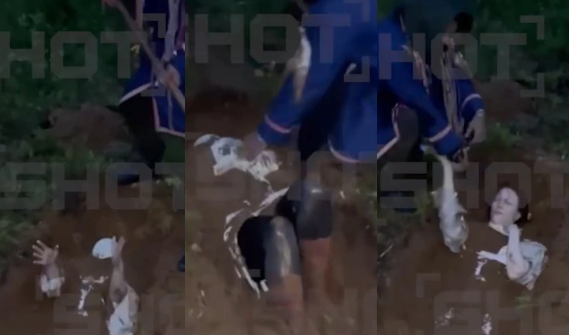 Rusiyada "şaman"ın diri-diri məzara basdırmaq istədiyi insanlar xilas edildilər