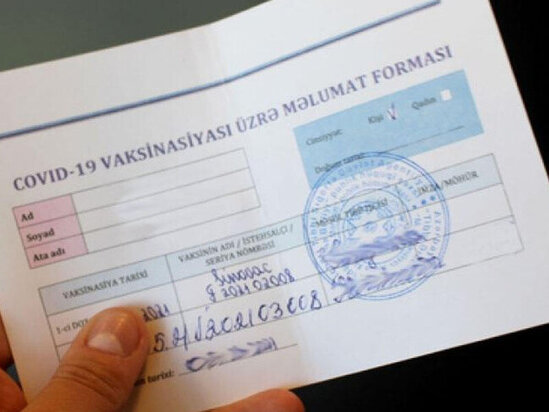 Saxta vaksin sertifikatını müəyyən edən test sistemi - VİDEO