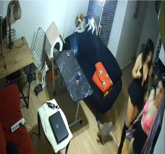 Mini ətək və dekolteli oğrulardan unikal qarət üsulu - FOTO