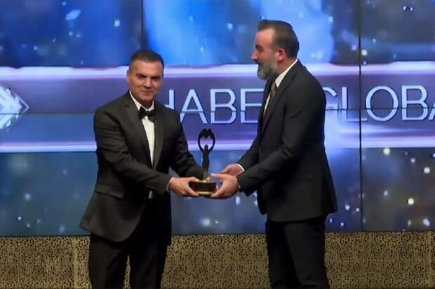 İTV "Haber Global"ı beş yaşı münasibəti ilə təbrik edib - VİDEO