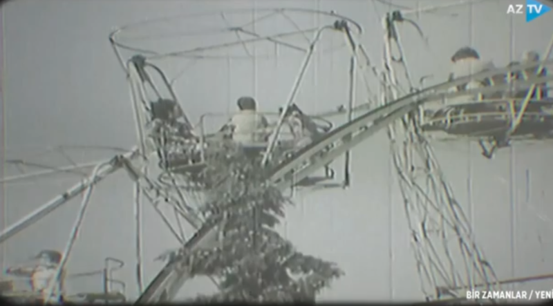 Osmanlı imperiyası dövründən prototipi yaranan attraksion: "Şeytan çarxı" - VİDEO