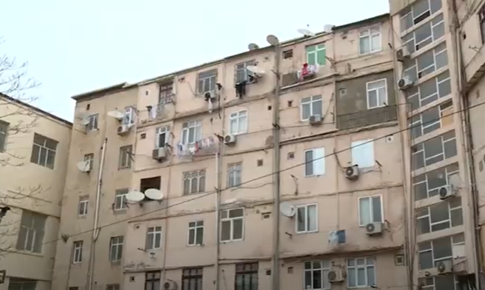 Bu binada 84 ailə 13 ildir qazsız yaşayır - AÇIQLAMA+VİDEO