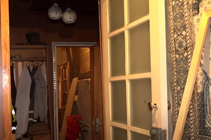 Bakıda ATIŞMA: Bir nəfərin məhv edildiyi ərazidən GÖRÜNTÜLƏR