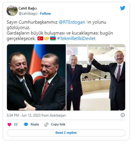 Ərdoğan bu gün Bakıda olacaq - FOTO