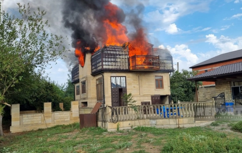 Masallıda evdə yanğın: Üç texnika cəlb OLUNDU