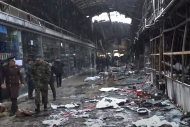 "Sədərək" ticarət mərkəzində 27 mağazanı qəsdən yandırmaqda şübhəli bilinən şəxs SAXLANILDI