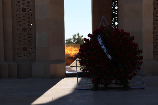 Anım günündə Şəhidlər xiyabanı ziyarət olundu