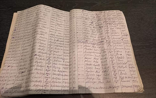 Bu dəftərə şəhidlərimizin adları, rütbələri yazılıb... - Fotolar